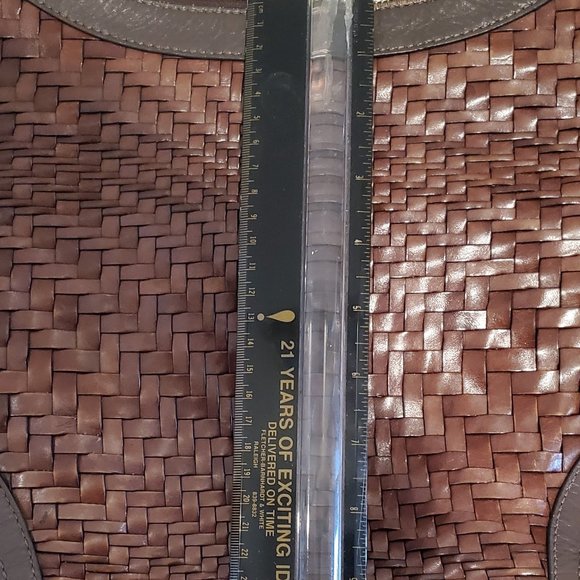 Cole Haan Leather Weave Hobo - Picture 11 of 11